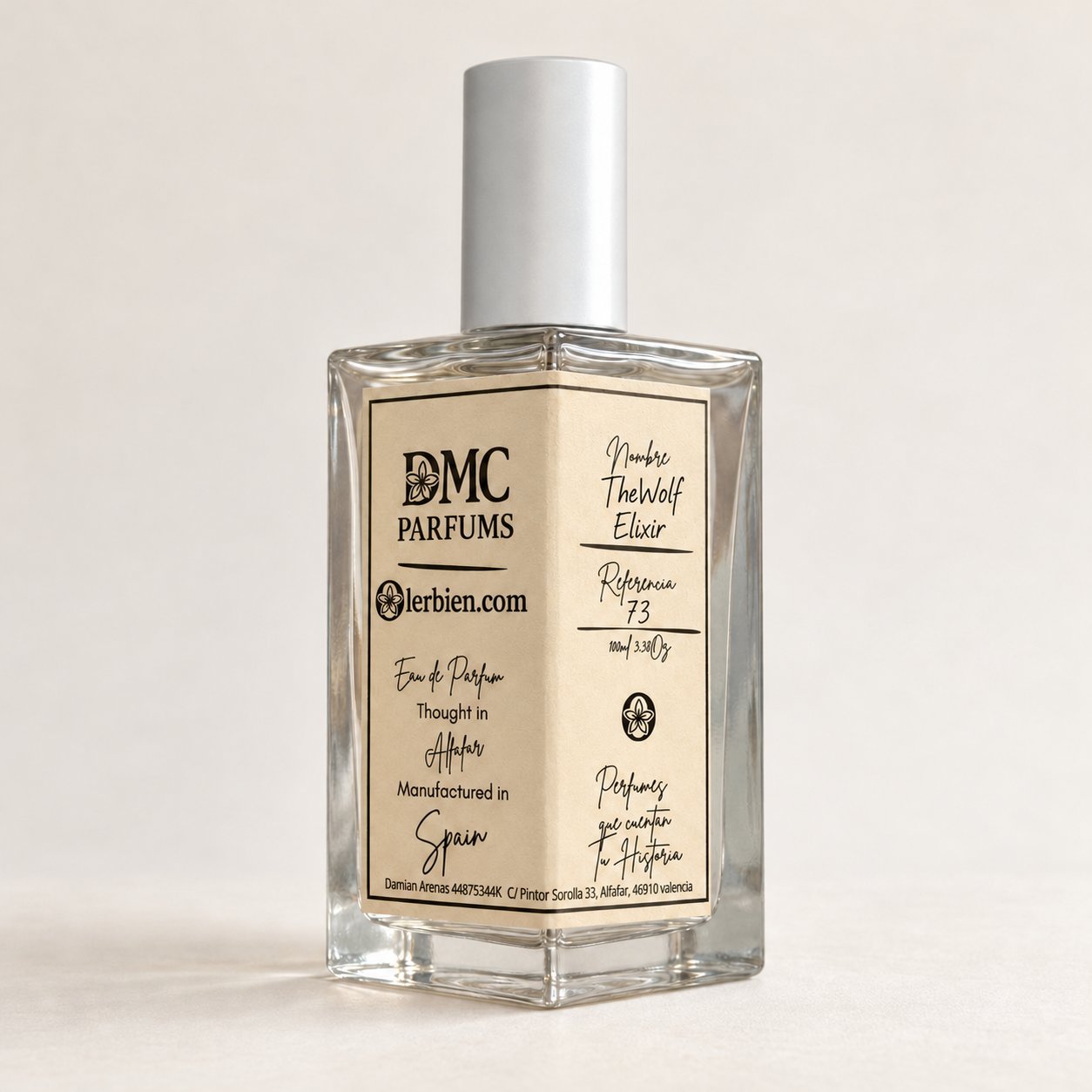 Frasco TheWolf Elixir, referencia DMC 73